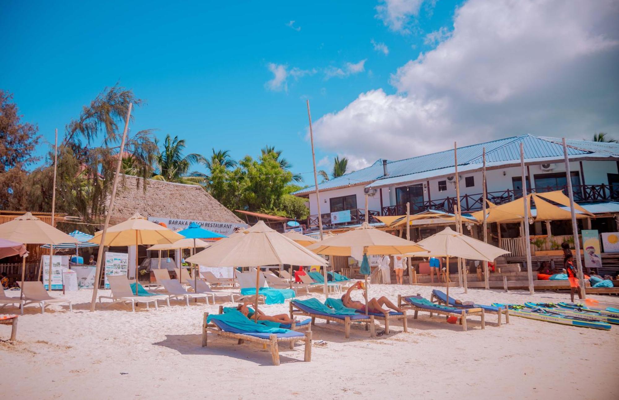 Baraka Beach Bungalows Nungwi Eksteriør bilde